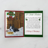 Cartes Pour Fêtes Annuelles Cadeaux de Noël Boston Terrier (Intérieur)