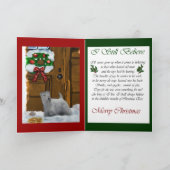 Cartes Pour Fêtes Annuelles Cadeaux de Noël de Sealyham Terrier (Intérieur)