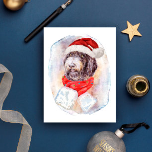Cartes Pour Fêtes Annuelles Cadeaux de Noël Newfypoo pour les amateurs de chie