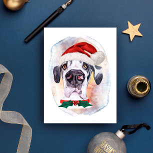 Cartes Pour Fêtes Annuelles Cadeaux de Noël pour les amateurs de Dogue Alleman