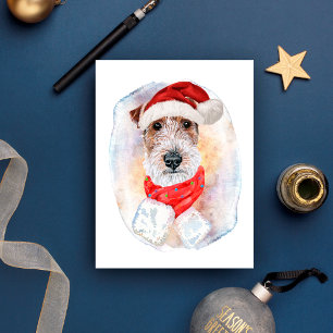 Cartes Pour Fêtes Annuelles Cadeaux de Noël pour les amoureux des Wire Fox Ter