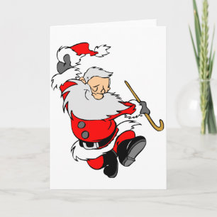 Cartes Pour Fêtes Annuelles Cadeaux de Père Noël