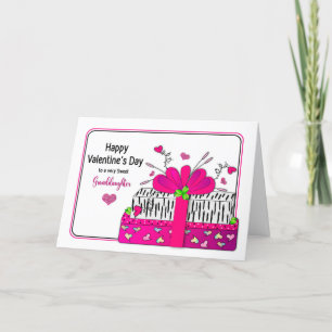 Cartes Pour Fêtes Annuelles Cadeaux de petite-fille pour la Saint-Valentin Imp