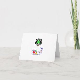 Cartes Pour Fêtes Annuelles Cadeaux policiers de Noël