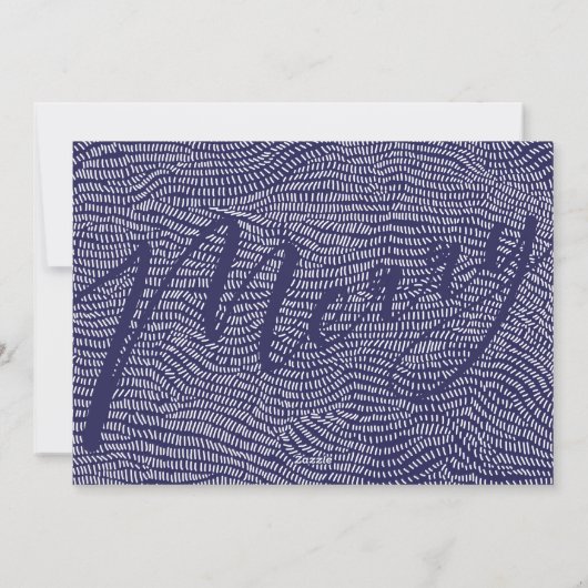 Cartes Pour Fêtes Annuelles Cadre de cabine multiphoto | Joyeux Noël bleu (Dos)