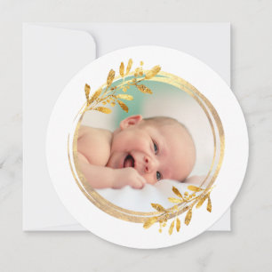 Cartes Pour Fêtes Annuelles cadre de verdure imitation feuille Joyeux Noël