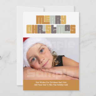 Cartes Pour Fêtes Annuelles Cadre photo moderne Joyeux Noël