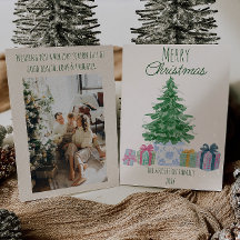 Cadres colorés d'arbre de Noël vert ironique