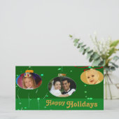 Cartes Pour Fêtes Annuelles Cadres photo de Noël (Debout devant)