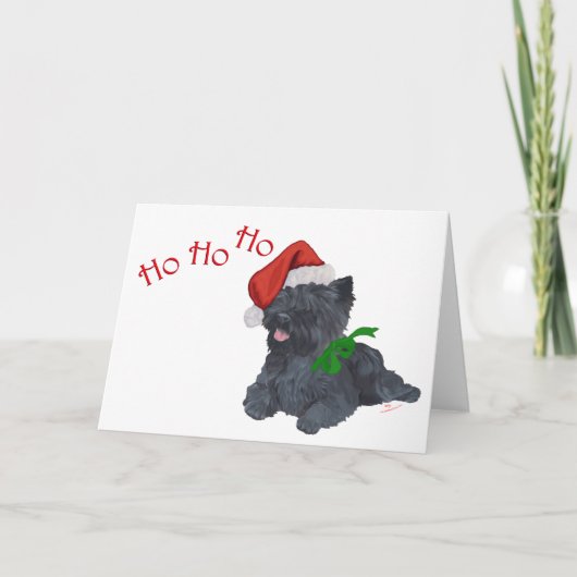 Cartes Pour Fêtes Annuelles Cairn Terrier Christmas (Devant)
