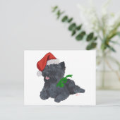 Cartes Pour Fêtes Annuelles Cairn Terrier Christmas (Debout devant)
