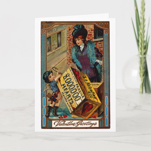 Cartes Pour Fêtes Annuelles Caisse de la Saint-Valentin (Devant)