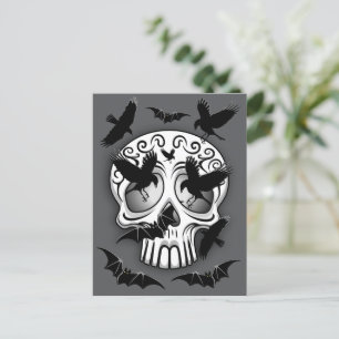 Cartes Pour Fêtes Annuelles Calaveras décoratives Halloween