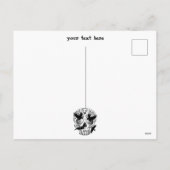 Cartes Pour Fêtes Annuelles Calaveras décoratives Halloween (Dos)