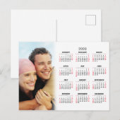 Cartes Pour Fêtes Annuelles Calendrier 2020 Votre Photo (Devant / Derrière)