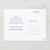 Cartes Pour Fêtes Annuelles Calendrier 2024 Business Logo US Patriotic Blue Re (Dos)