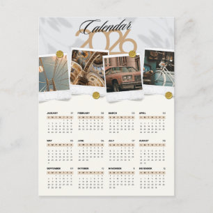 Cartes Pour Fêtes Annuelles Calendrier 2026