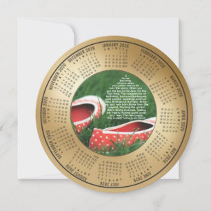 Cartes Pour Fêtes Annuelles Calendrier 2026 Une maison devient un foyer