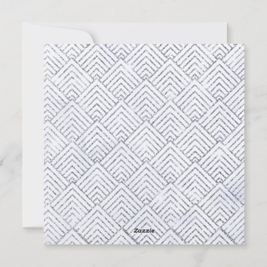 Cartes Pour Fêtes Annuelles Calendrier Business 2026 Parties scintillant d'arg (Dos)