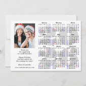 Cartes Pour Fêtes Annuelles Calendrier de Business 2026 Parties scintillant mi (Devant)