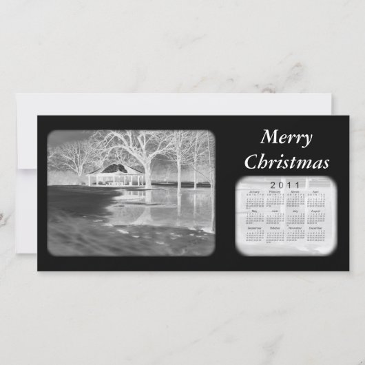 Cartes Pour Fêtes Annuelles Calendrier du Joyeux Noël 2011 (Devant)