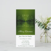 Cartes Pour Fêtes Annuelles Calendrier Noël 2012 (Debout devant)