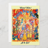 Cartes Pour Fêtes Annuelles Calennig Nouvel An (Devant / Derrière)