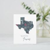 Cartes Pour Fêtes Annuelles Câlins et baisers du Texas (Debout devant)