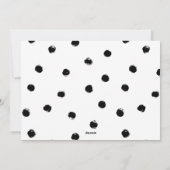 Cartes Pour Fêtes Annuelles Calligraphie chic moderne "Bonne année" (Dos)