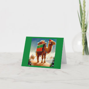 Cartes Pour Fêtes Annuelles Camel de Noël 2
