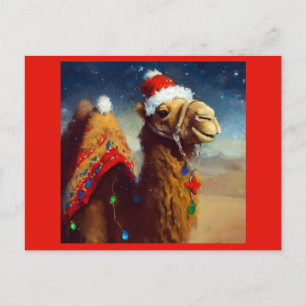 Cartes Pour Fêtes Annuelles Camel de Noël 3