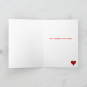 Cartes Pour Fêtes Annuelles Camo vert militaire américain Saint Valentin (Intérieur)