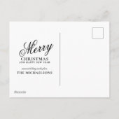 Cartes Pour Fêtes Annuelles Campagne de Seattle (Dos)