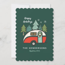 Camper Joyeux Vacances Personnalisé