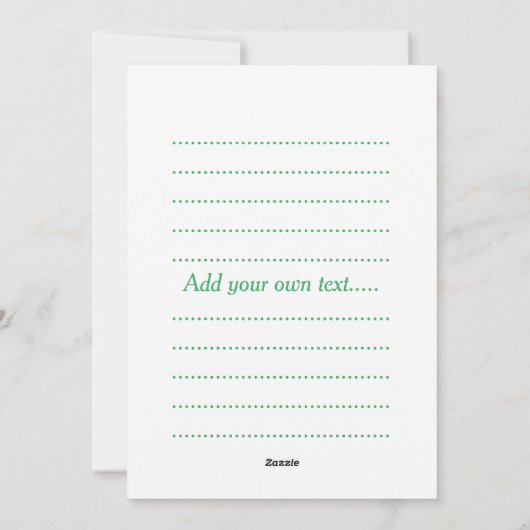 Cartes Pour Fêtes Annuelles Camping (Dos)