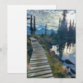 Cartes Pour Fêtes Annuelles Canada (Devant / Derrière)