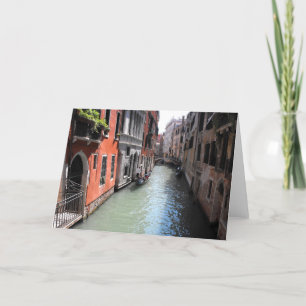 Cartes Pour Fêtes Annuelles Canal à Venise en Italie