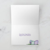 Cartes Pour Fêtes Annuelles Canards de Pâques avec oeufs (Intérieur)