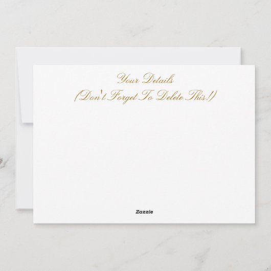 CARTES POUR FÊTES ANNUELLES CANAUX (Dos)