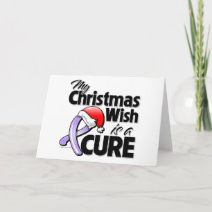 Cartes Pour Fêtes Annuelles Cancer général Mon souhait de Noël est un remède