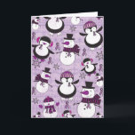 Cartes Pour Fêtes Annuelles Cancer pancréatique Produits SNOWMAN<br><div class="desc">Cancer du pancréas produits de bonhomme de neige. Un style champêtre qui raconte une histoire et sensibilise. Avec beaucoup d'amour et de considération. Kristy Patterson Design.</div>
