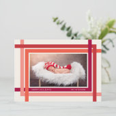 Cartes Pour Fêtes Annuelles Candy cane (Debout devant)
