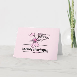 Cartes Pour Fêtes Annuelles Candy Shortage T-shirts et cadeaux de Pâques