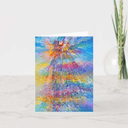 Cartes Pour Fêtes Annuelles Candy Waters Artiste de l'autisme (Devant)