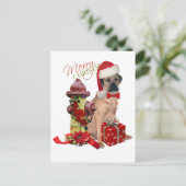 Cartes Pour Fêtes Annuelles Cane Corso Merry (Debout devant)