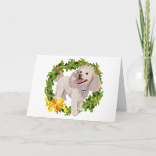 Cartes Pour Fêtes Annuelles Caniche