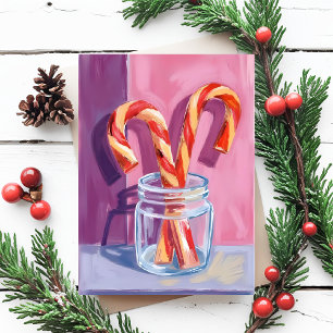 Cartes Pour Fêtes Annuelles Canneberges Noël Vintage