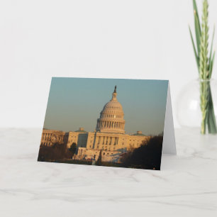 Cartes Pour Fêtes Annuelles Capitol à Noël Washington DC Holiday