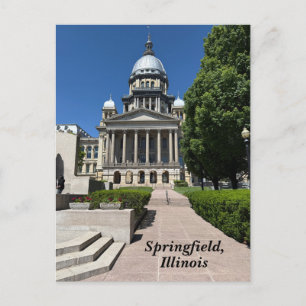 Cartes Pour Fêtes Annuelles Capitole de l'État de l'Illinois à Springfield