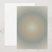 Cartes Pour Fêtes Annuelles Capricorne Aura Gradient Zodiac, Vert Brown (Devant / Derrière)